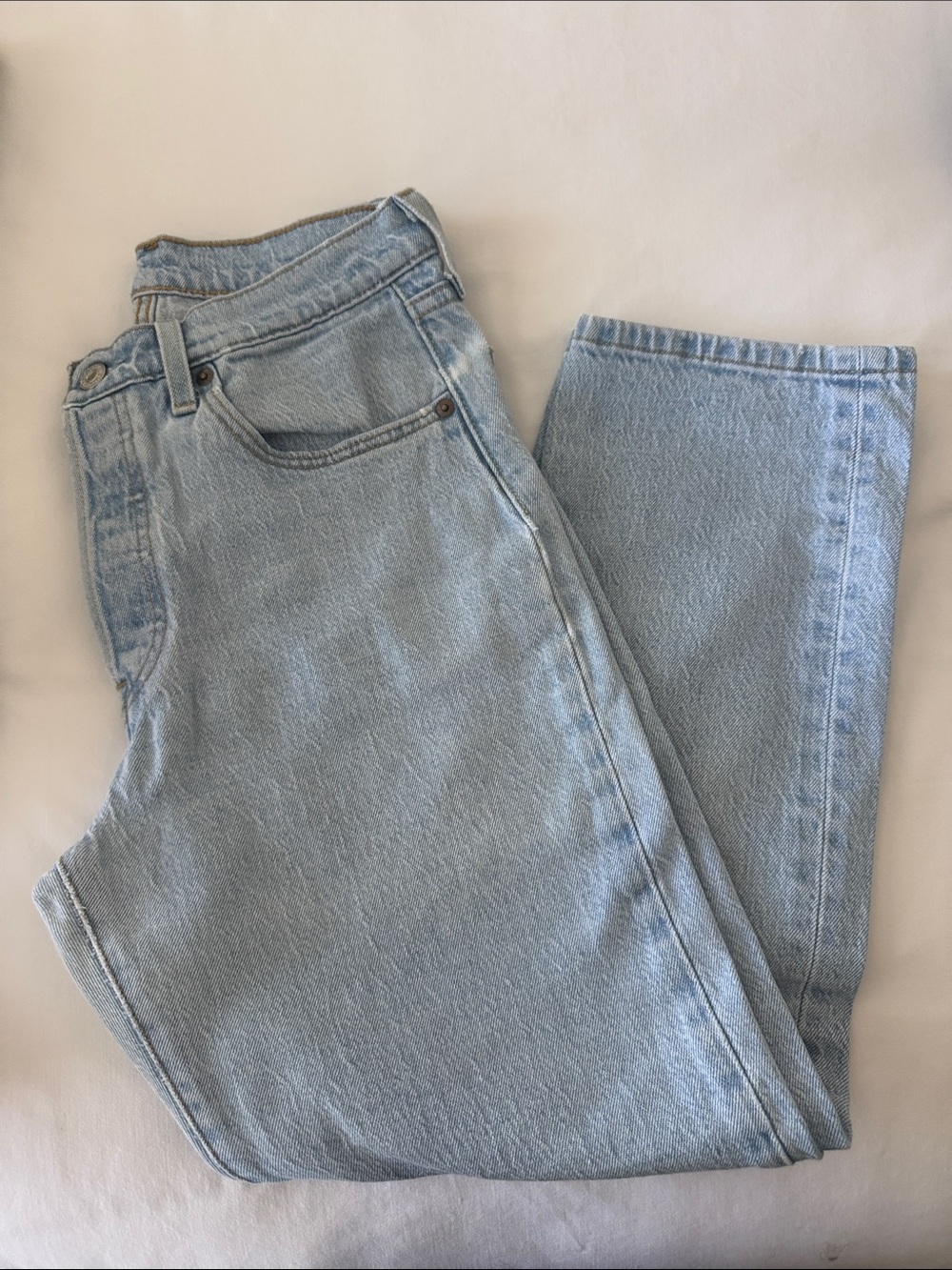 Levi's Light Blue Straight Leg Women's Jeans